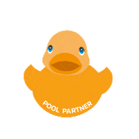 poolpartner01 cute duck rubber duck ente Sticker