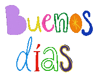 Good Morning Buenos Dias Sticker