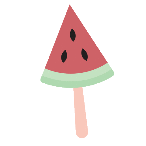 Watermelon Popsicle Sticker by blk cosmetics