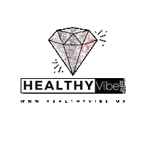 healthyvibe diamante aceites esenciales healthyvibe Sticker