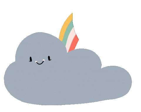 Happy Rainbow Sticker