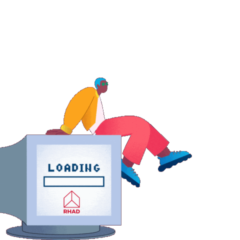 Christmas Waiting Sticker by RHAD