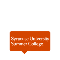 susummercollege Sticker by Syracuse University Summer College