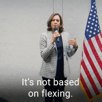 Flexing Kamala Harris GIF by The Democrats