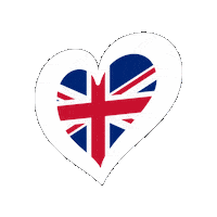 United Kingdom Heart Sticker by Eurovision Song Contest