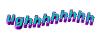 Monday Ugh Sticker by AnimatedText