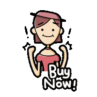 THDAMSHOES buy decide buynow 사자 Sticker