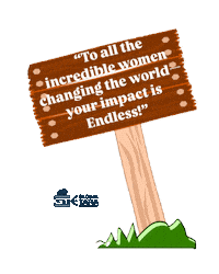 Girl Celebrate Sticker by Global Tara Entertainment