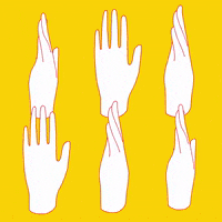 katgmorris animation trippy hands smooth GIF
