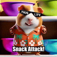 Happy Snack Attack GIF by Guinea Gambino
