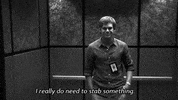 black and white dexter GIF
