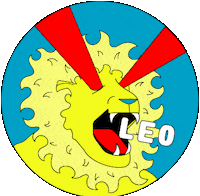 Leo Astrology Sticker by Trap Bob