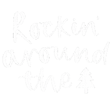 nataliefordNF christmas christmas tree rockin christmas song Sticker