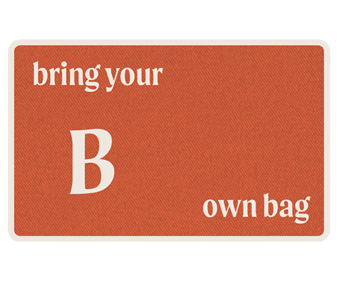 Bring Your Own Bag Sticker by University of Alberta Students' Union
