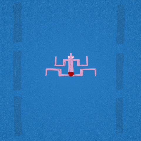z-uo sport animation drawing swimming GIF