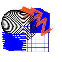 amenazavisual psychedelic amenazavisual Sticker