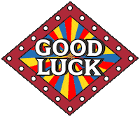 Neon Good Luck Sticker