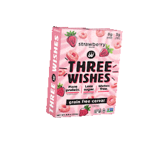 Strawberry Cereal Sticker by Three Wishes