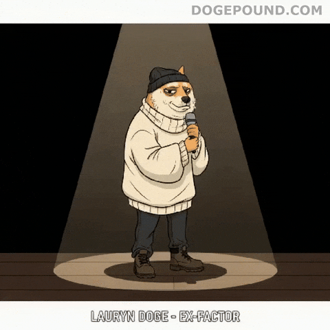 Ex-Factor Singing GIF by Doge Pound