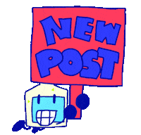 New Post Ranchy Sticker