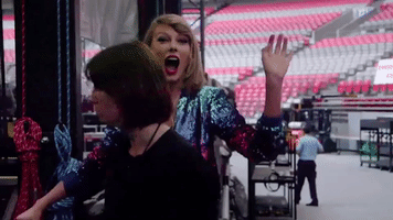 happy taylor swift GIF