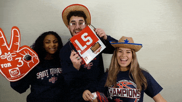 College Basketball Fans GIF by Saint Mary's College of California
