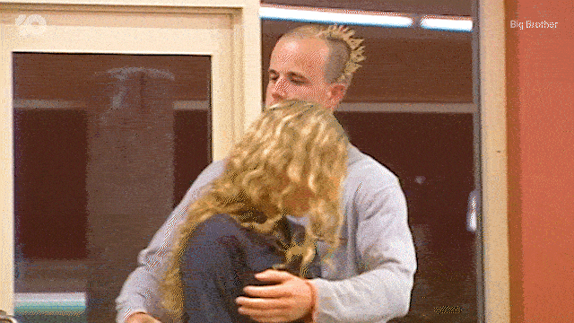 Gordon Hug GIF by Big Brother Australia