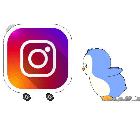 Social Media Instagram Sticker by Pudgy Penguins