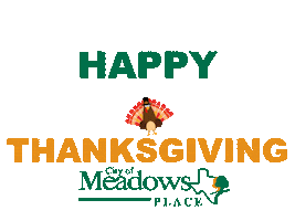 Thanksgiving Turkey Sticker by Meadows Place