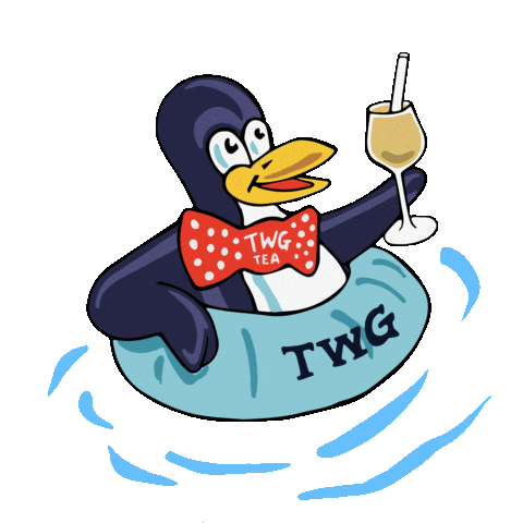 Tea Time Fun Sticker by TWGTeaOfficial