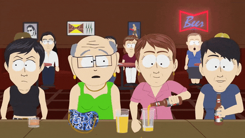 surprise shock GIF by South Park 