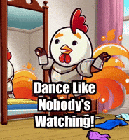 Dance Like Nobodys Watching GIF by Zorooster