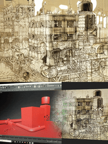 3D Canada GIF by Alex Boya