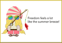 Summer Gnome GIF