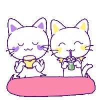 Coffee Time Drinking Sticker