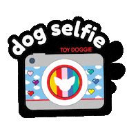 Dog Love Sticker by Toy Doggie