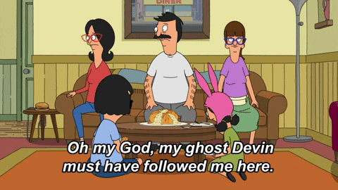 Ghost GIF by Bob's Burgers