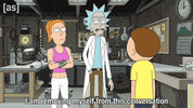 Disappear Rick And Morty GIF by Adult Swim