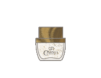 carmabeauty skincare shop karma creme Sticker