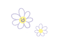 Flower Star Sticker