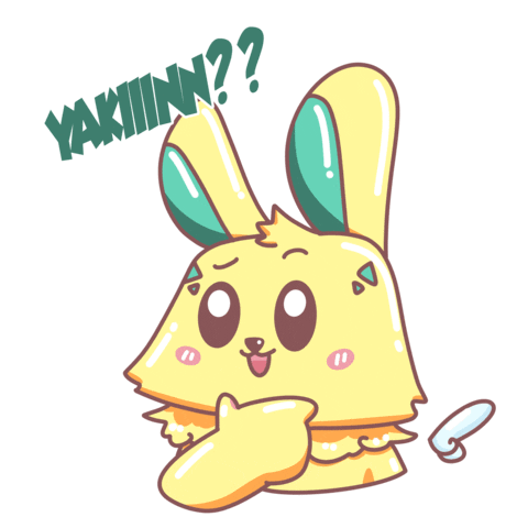 Bunny Rabbit Sticker by Milikumi