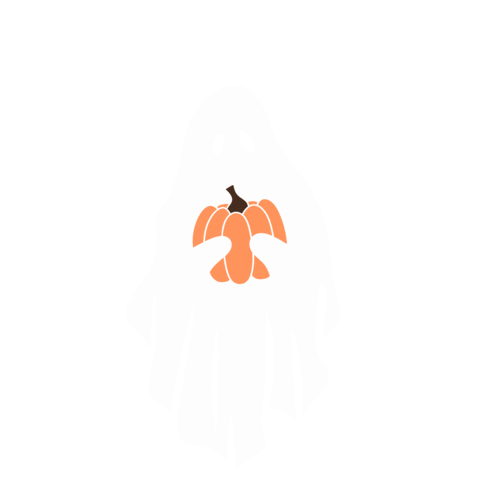 Fall Ghost Sticker
