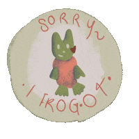 Sorry Forgive Me Sticker