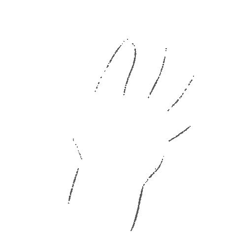 Hand 拜拜 Sticker
