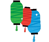 Chinese Lantern Sticker by Gluttony Fringe
