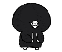 うさぎ 隠れる Sticker by クレイジー闇うさぎ