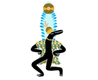 Happy Party Sticker by Mirjam Debets