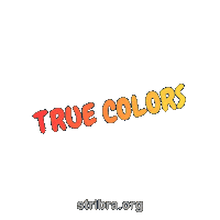 True Colors Adventure Sticker by stribra