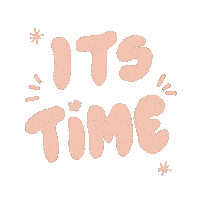 Its Time Baby Sticker