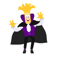 Halloween Cheese Sticker by Strings & Things